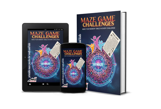 Maze puzzles for youth and kids